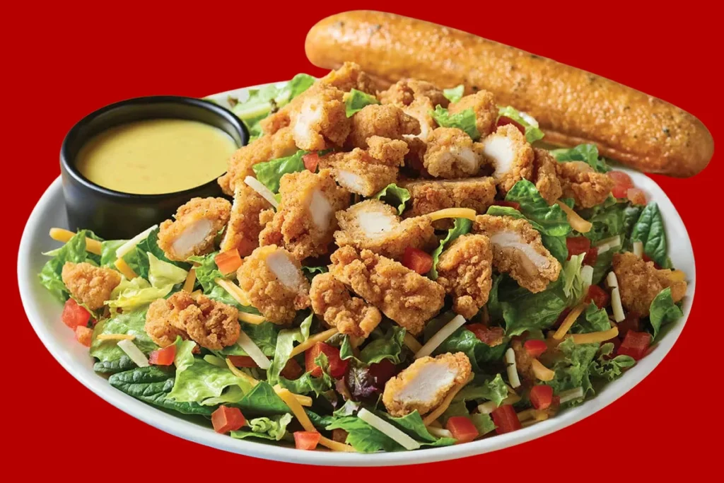 Crispy Chicken Tender Salad
