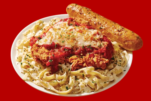 NEW Chicken Parmesan Fettuccine